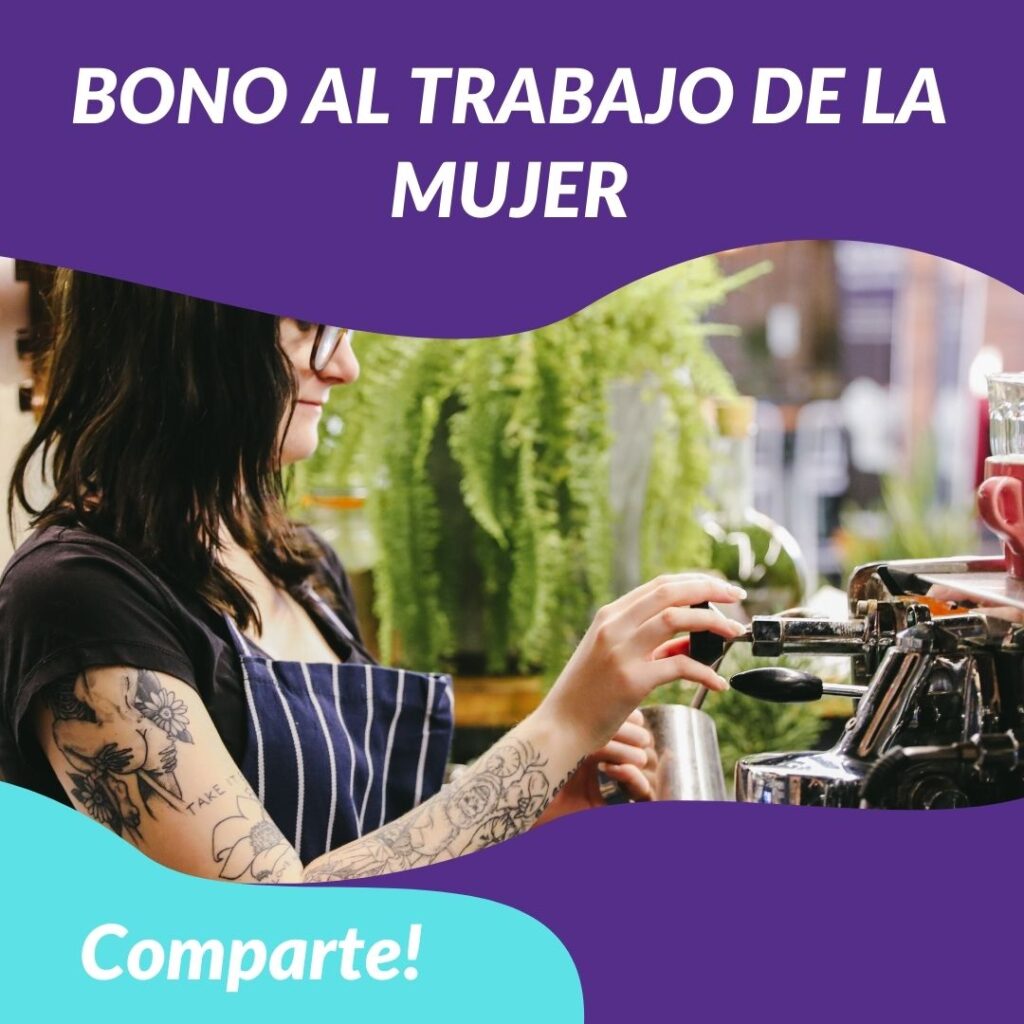 bono al trabajo de mujer chile